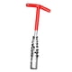 thumbnail image 5 of Llave de tubo para bujías, accesorios universales, herramienta de extracción e instalación de bujías de calidad para reparación de , Zócalo De 1.6 Cm Zócalo de 16 cm, 5 of 5