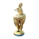 thumbnail image 3 of Escultura Figura De Dama Poliresina Dorada, 3 of 3