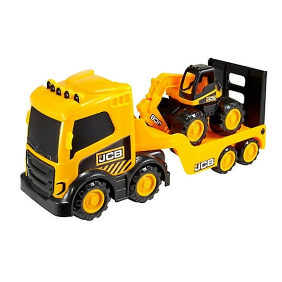 Juguete Mega Transporter Excavator 586 Teamsterz