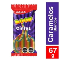 Caramelos Blandos Loop Cintas 67 G Ambrosoli