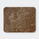 thumbnail image 1 of Mousepad 20x24 Cm - Diseño Mapa Antiguo Europa Café, 1 of 3
