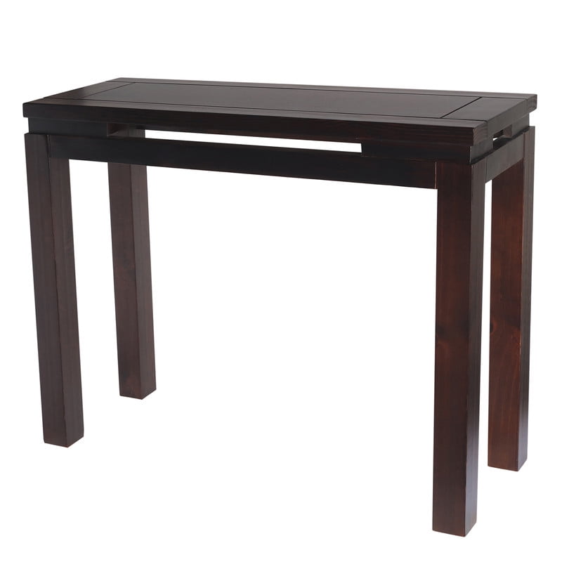 Arthome - Mesa De Arrimo Martina Color Madera Chocolate