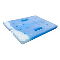 Ioensy - Bloque De Hielo Compacto A Prueba De Fugas, Rectangular, Para Camping, Viajes Al Aire Libre, 2000 Ml