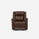 thumbnail image 3 of Bergere Ascott Manual Cuero PU Chocolate, 3 of 9