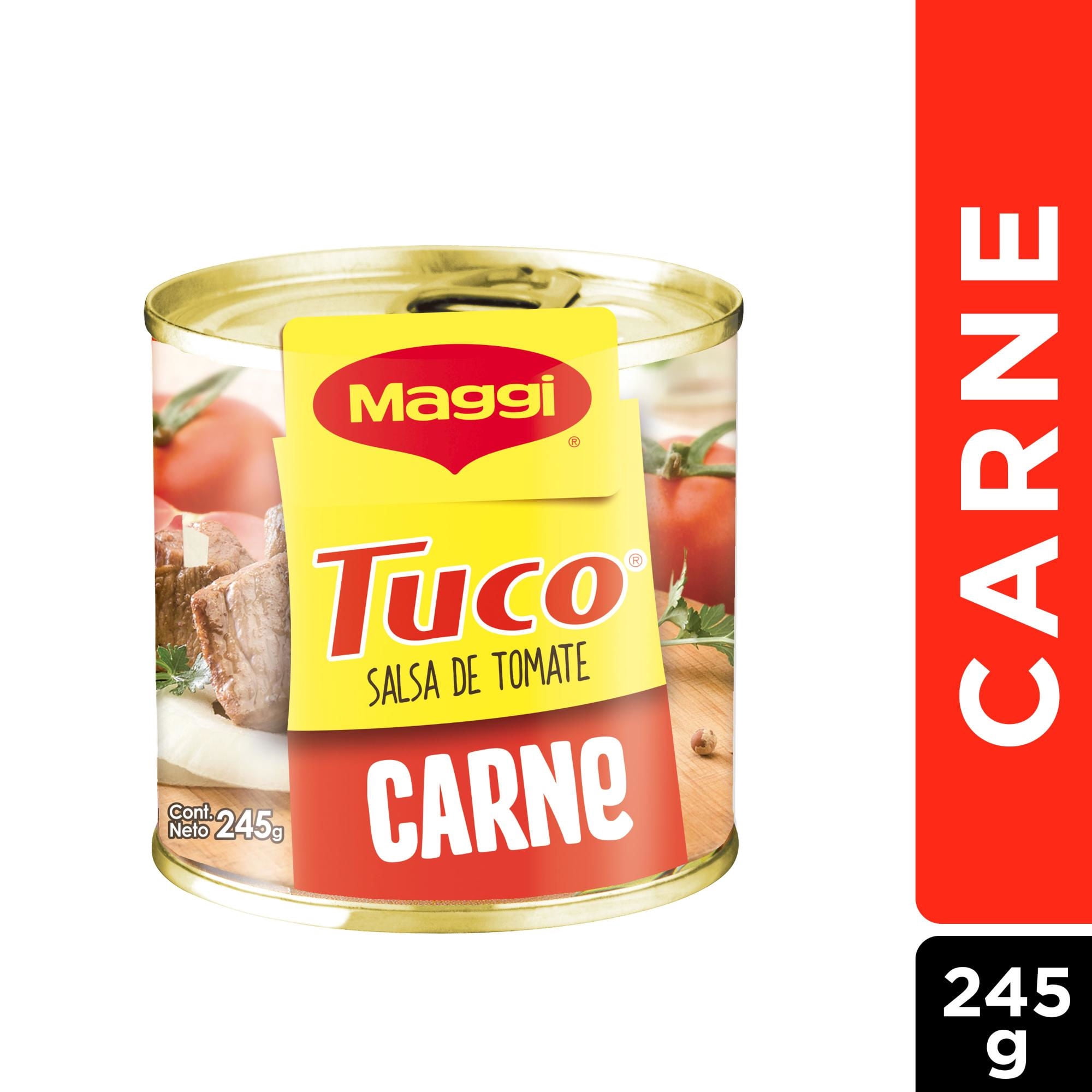 Salsa De Tomate Tuco Con Carne Lata 245g Maggi