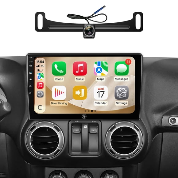 Estéreo para auto ApexNav QLED Linux con Wireless CarPlay y Android Auto