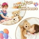 thumbnail image 3 of Peluche con forma de oso de peluche Morismos de 55 cm para niños, 3 of 3