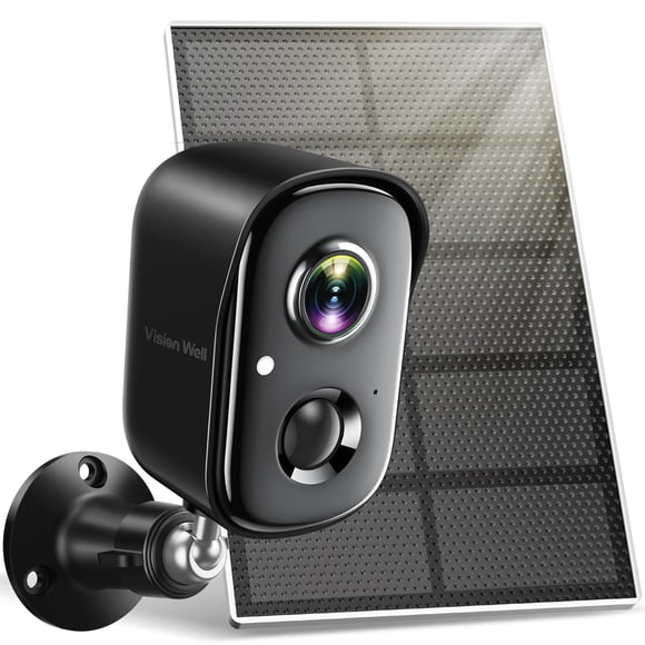 Cámara de Seguridad VISION WELL 2K Solar WiFi para Exterior