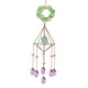 thumbnail image 2 of Geométrico Cristal Arco Iris Jardín Hogar Ventana Colgante Decoración 48cm Verde, 2 of 5