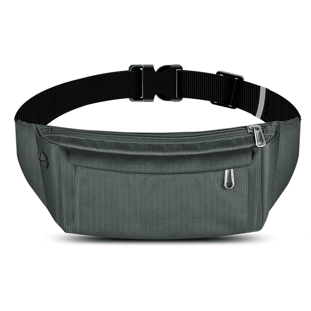 Riñonera para mujer y hombre, bolsa de cintura para deportes, viajes y correr.