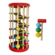 thumbnail image 2 of Set torre de madera con martillo y 3 pelotas, 2 of 3