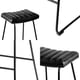 thumbnail image 5 of Pack De 2 Pisos De Bar Acolchados Taburetes Negro, 5 of 6