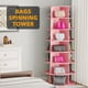 thumbnail image 4 of Zapatero SpaceAid de 7 niveles, giratorio, 63 cm, color rosa, 4 of 7