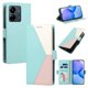 thumbnail image 1 of Funda Cartera para Xiaomi Redmi 13C con Cierre Magnético, Tricolor, Verde, 1 of 6
