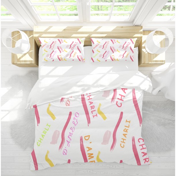 Charli D'Amelio Bedding Set Single Twin Full Queen King Size Beautiful girl Bed Set Aldult Kid Bedroom Duvetcover Sets 3D Bed Sheets