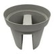thumbnail image 3 of Macetero Colgante Para Balcon Terraza Plastico Maceta Jardin gris, 3 of 10