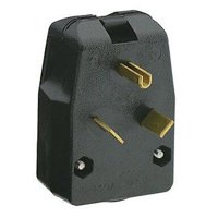 Enchufe Leviton 000-830-T De Hoja Recta De Calidad Comercial, 30 A