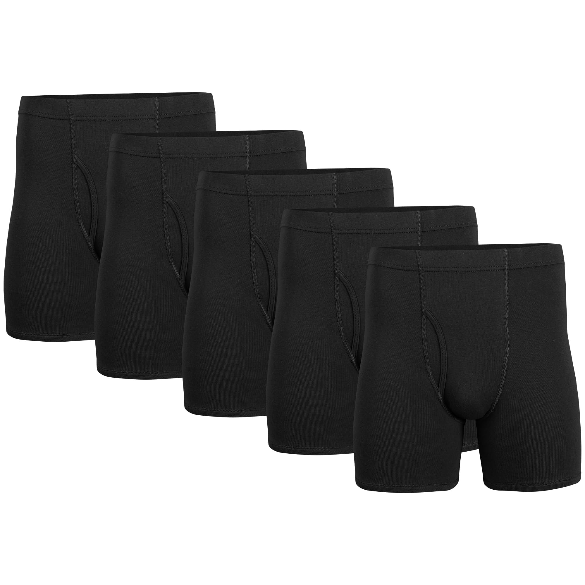 Calzoncillos Tipo Bóxer Gildan Para Hombre, Color Negro, Paquete De 5 Unidades, Talla Xl
