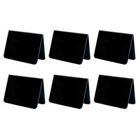 Magideal - Pequeñas Pizarras De Escritura Borrables De Doble Cara Para Letreros Fiestas De Cumpleaños, Cafetería, , Decoración