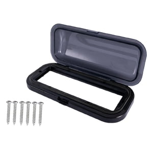 Bothyi - Protector De Carcasa Para Estéreo De Barco, Impermeable, 23 X 10 Cm