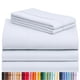 thumbnail image 1 of Juego de sábanas LuxClub Split King Baby Blue de 5 piezas con bolsillos profundos, 1 of 8