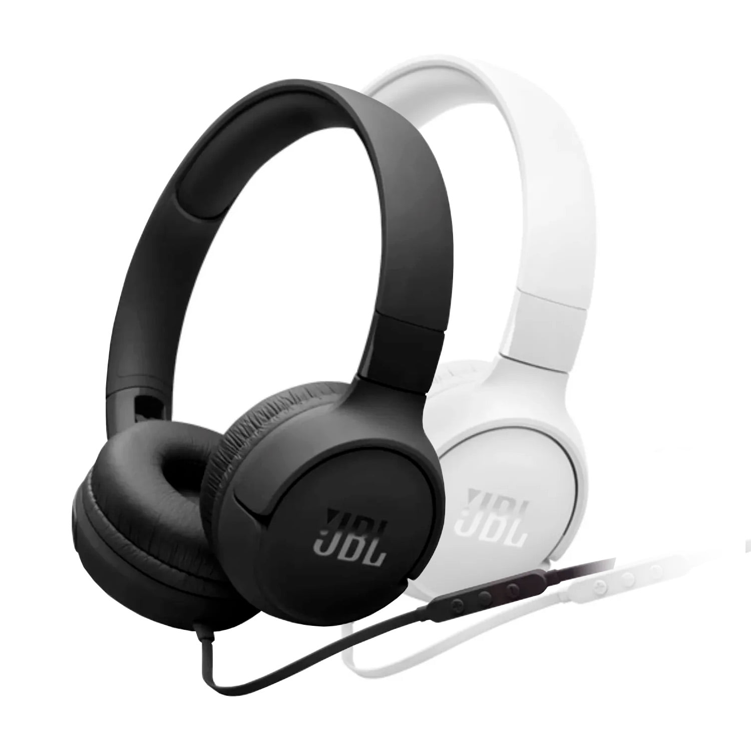 Pack Audífonos Jbl Tune 520c Usb-c Blanco Y Negro