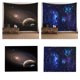 thumbnail image 4 of Tapiz De Pared Con Tema Del Universo De 2 Piezas, Decoración Suave Para El Hogar, El Dormitorio Y La Sala De Estar, 4 of 5