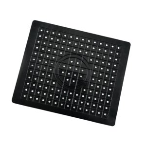 Bothyi - Alfombrilla Para Fregadero Resistente Al Calor, Almohadilla Para Fregadero, Cocina, Encimera, Cristalería, Rectangular, Negro