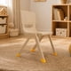 thumbnail image 2 of Kidscool Silla Infantil Apilable Ergonómica de Plástico Reforzado Café 34x38x52 cm, 2 of 6