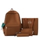 thumbnail image 1 of 4Pcs Large Capacity Primary School Junior High School Students Shoulder Backpacks Large Capacity Knapsacks Waterproof Book Bags, 1 of 3