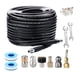 thumbnail image 5 of Kit de limpieza de desagües con limpiador de alta presión, kit de limpieza de desagües, con conector rápido, limpiador de desagües para automóviles y, 5 of 5