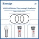 thumbnail image 2 of Empaque O-ring para carcasa de filtro de agua, paquete de 3, para GE Koatukys, 2 of 8