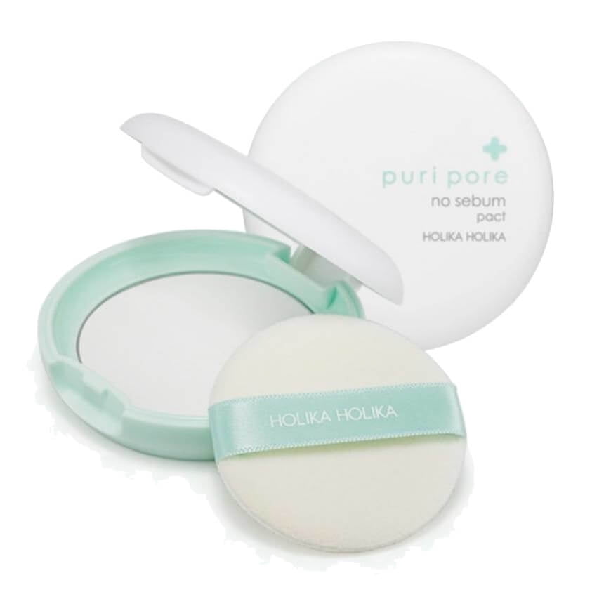 Holika Holika - Polvo Compacto Coreano , Puri Pore Para Piel Grasa