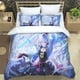 thumbnail image 1 of Anime Genshin Impact Bedding Set,Duvet Cover Comforter Bed Set Quilt Cover Pillowcase, Boys Girls Adults Bed Sheets, 1 of 5