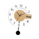 thumbnail image 4 of Reloj De Pared Artesanal, Obra De Arte Precisa, Redondo, Moderno, Para Comedor, Cafetería, Dormitorio., 4 of 5