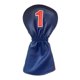thumbnail image 3 of Funda Para Palos De Golf Madera De Calle Fundas Para Cabezas Con Etiquetas Intercambiables Azul 1 40x20x3 Cm, 3 of 5