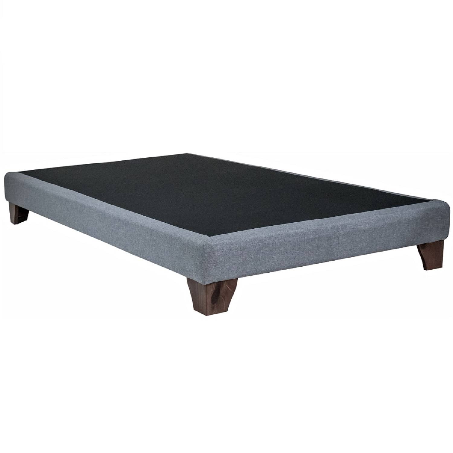 Bloccare - Base De Cama 1 Plaza Largo 200 Cm - Con Patas De Madera 11 Cm
