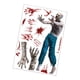 thumbnail image 5 of Decoraciones Sangrientas De Halloween Pegatinas Temáticas De Halloween Para El Piso De La Puerta De Windows, 5 of 5