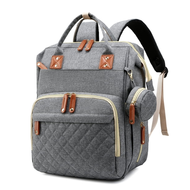 Multifunctional Baby Diaper Bag Backpack with Changing Station - Waterproof Large Travel Backpack for Boys and Girls - Essential Newborn Baby Registry Gift