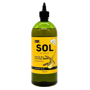 Aceite De Oliva Ev Sol De Aculeo Frutado Medio Squeeze 950 Ml