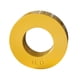 thumbnail image 3 of Placa De Pesas Fraccional De Acero Micro Placas Para Superar Mesetas Amarillas 1 Kg, 3 of 5