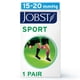 thumbnail image 2 of Calcetines de compresión JOBST Sport Knee High 15-20 mmHg blanco/gris, 2 of 8