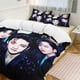 thumbnail image 2 of Stray Kids Bedding Set Duvet Cover Comfortable and Lightweight Cartoon Bedding3 Piece (case), 2 of 5