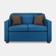 thumbnail image 2 of SOFA ZAFIRO 2 CUERPOS AZUL, 2 of 6