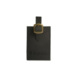 Identificador De Maleta Cuero Negro Tratur
