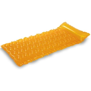 Colchoneta Inflable Intex Sea Wave 229 X 86 Cm, Amarilla