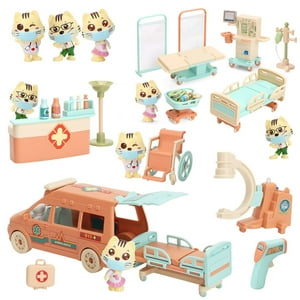 Juguete De Simulación Bananmelonbm Cat Dolls Doctor Pet Con Luz