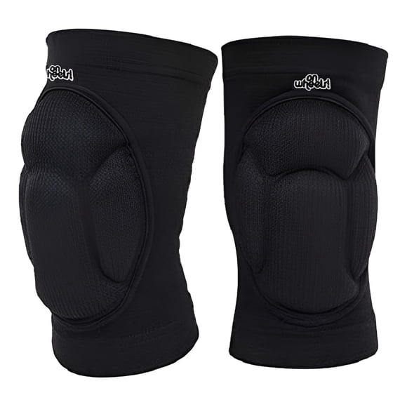 Rodillera On Wheels Acolchada Universal Multideporte Adultos Negro S/m