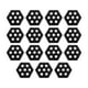 thumbnail image 2 of Almohadillas De Tracción Hexagonales Para Tablas De Surf, 15 Uds., Para Tablas De Pescado, Skimboards, Deportes Acuáticos, Color Negro, 2 of 5