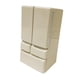 thumbnail image 1 of Mini Refrigerador Para Casa De Muñecas 1:12 DIY Con Doble Puerta Para Diorama De Micropaisaje Amarillo, 1 of 3